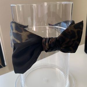 NWOT Black/Camo Cheetah Headband